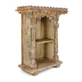 House Shrine Side Cabinet From Gujarat - 19th Century