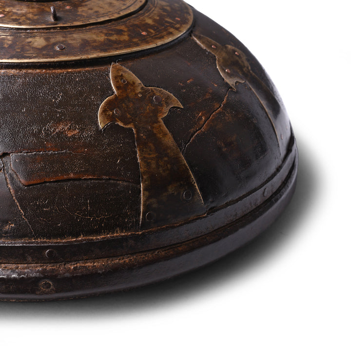 Detail From Antique Carved Roheda Wood Tobacco & Opium Container | Indigo Antiques