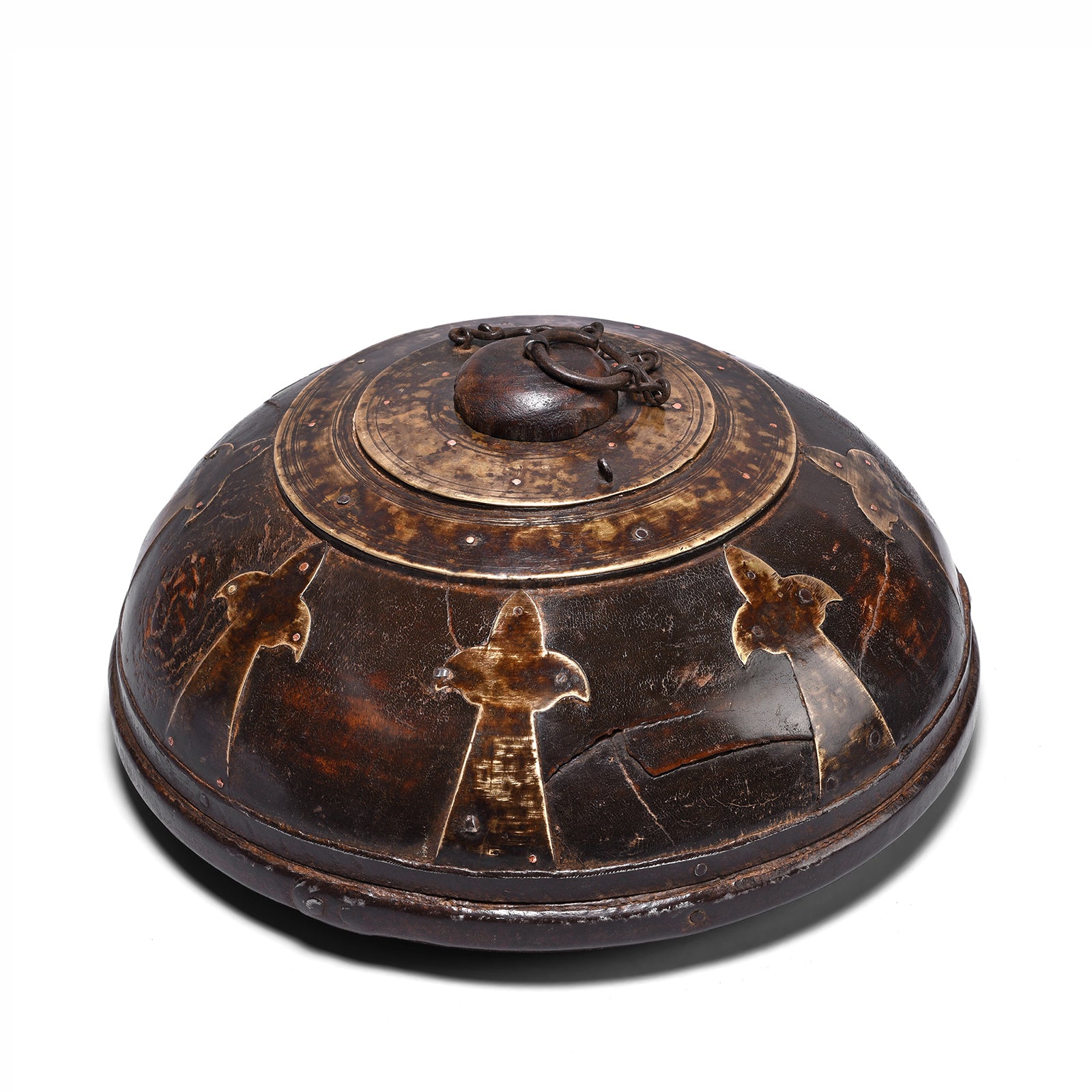 Antique Carved Roheda Wood Tobacco & Opium Container | Indigo Antiques