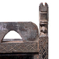 Carved Teak Mirror From Banswara - 19th Century