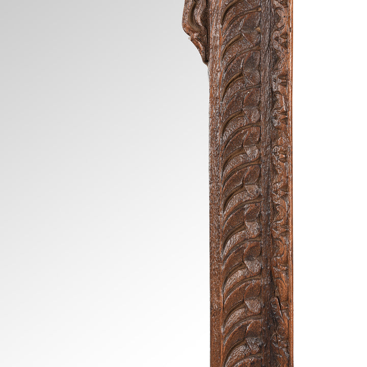 Detail From Antique Indian Window Mirror From Shekhawati | Indigo Antiques