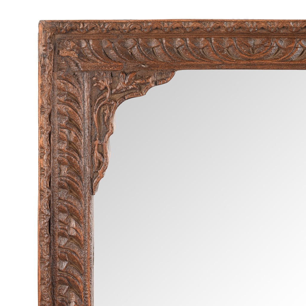 Indian Window Mirror From Shekhawati - 19th Century
