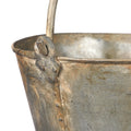Vintage Metal Bucket From Rajasthan