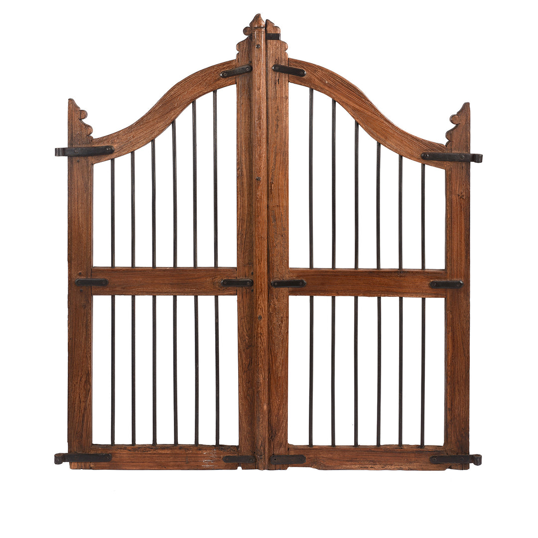 Antique Teak Dog Gate From Gujarat - 19th Century | Indigo Antiques