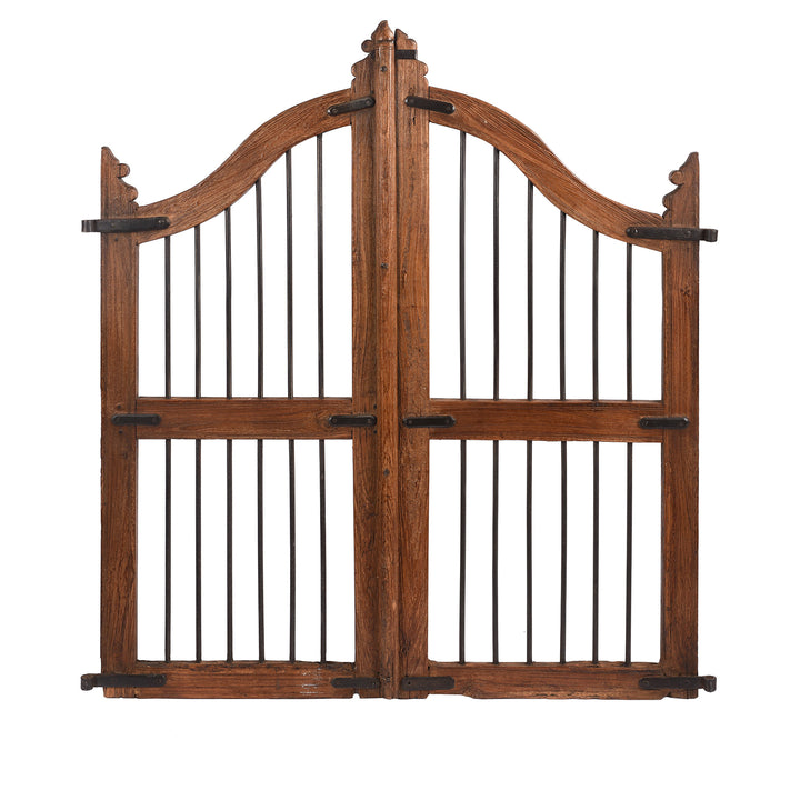Antique Teak Dog Gate From Gujarat - 19th Century | Indigo Antiques