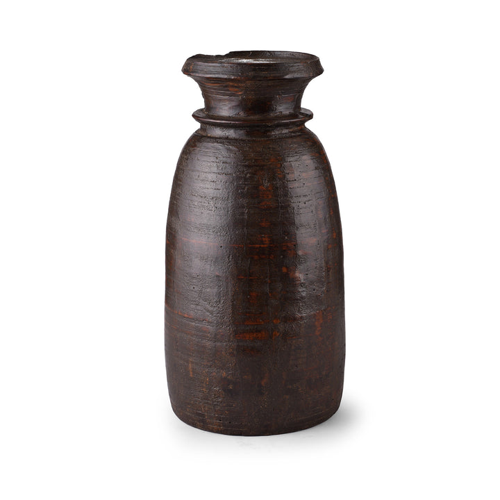 Old Wooden Milk Pot From Himachal Pradesh | Indigo Antiques