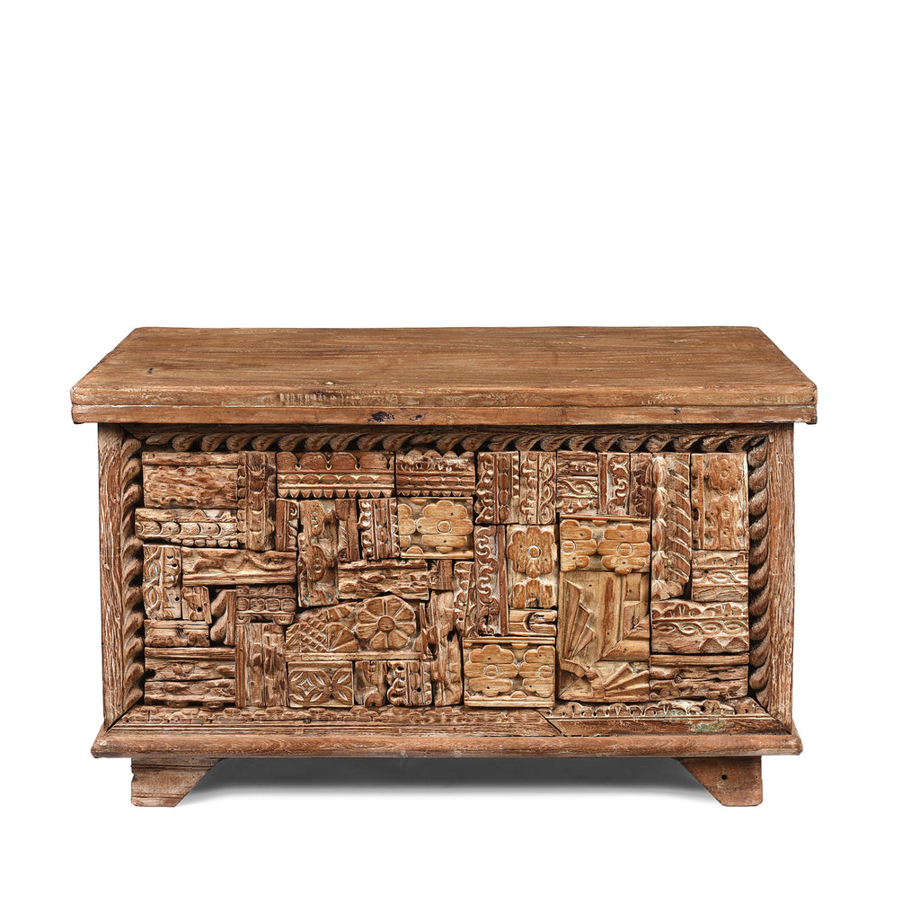 Blanket Chest Made From Reclaimed Teak