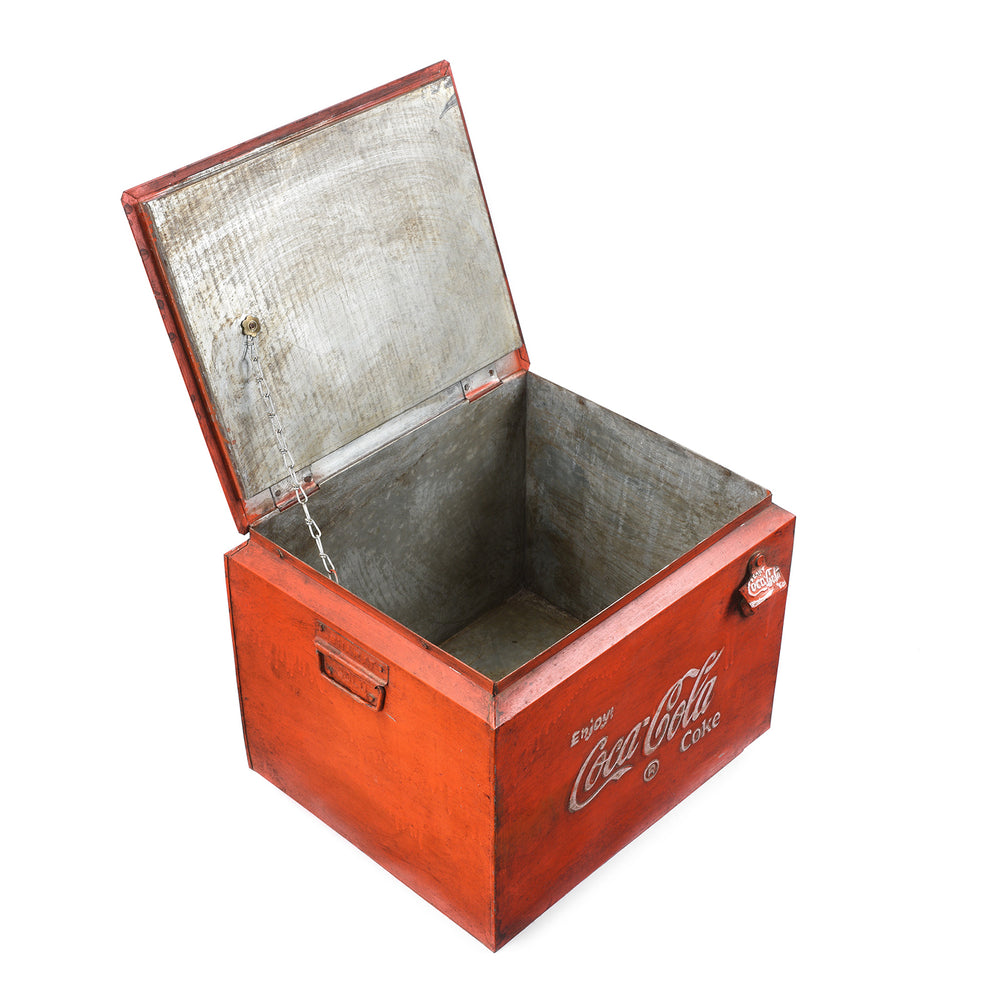 Vintage Coca Cola Cool Box - Ca 1950 | INDIGO ANTIQUES
