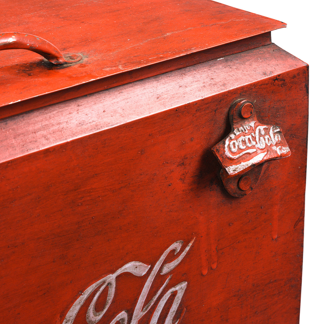 Vintage Coca Cola Cool Box - Ca 1950 | INDIGO ANTIQUES