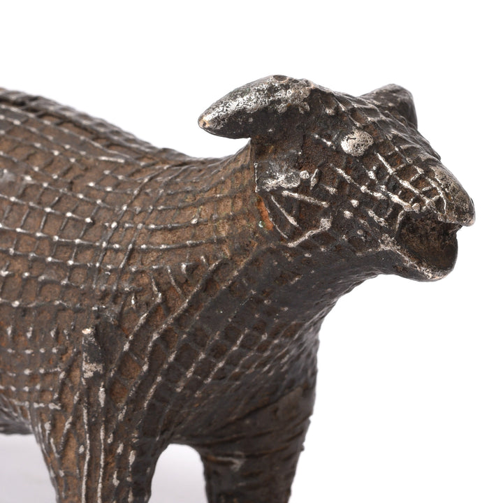 Antique Kondh Dhokra Bronze Zebu Bull From Orissa | Indigo Antiques