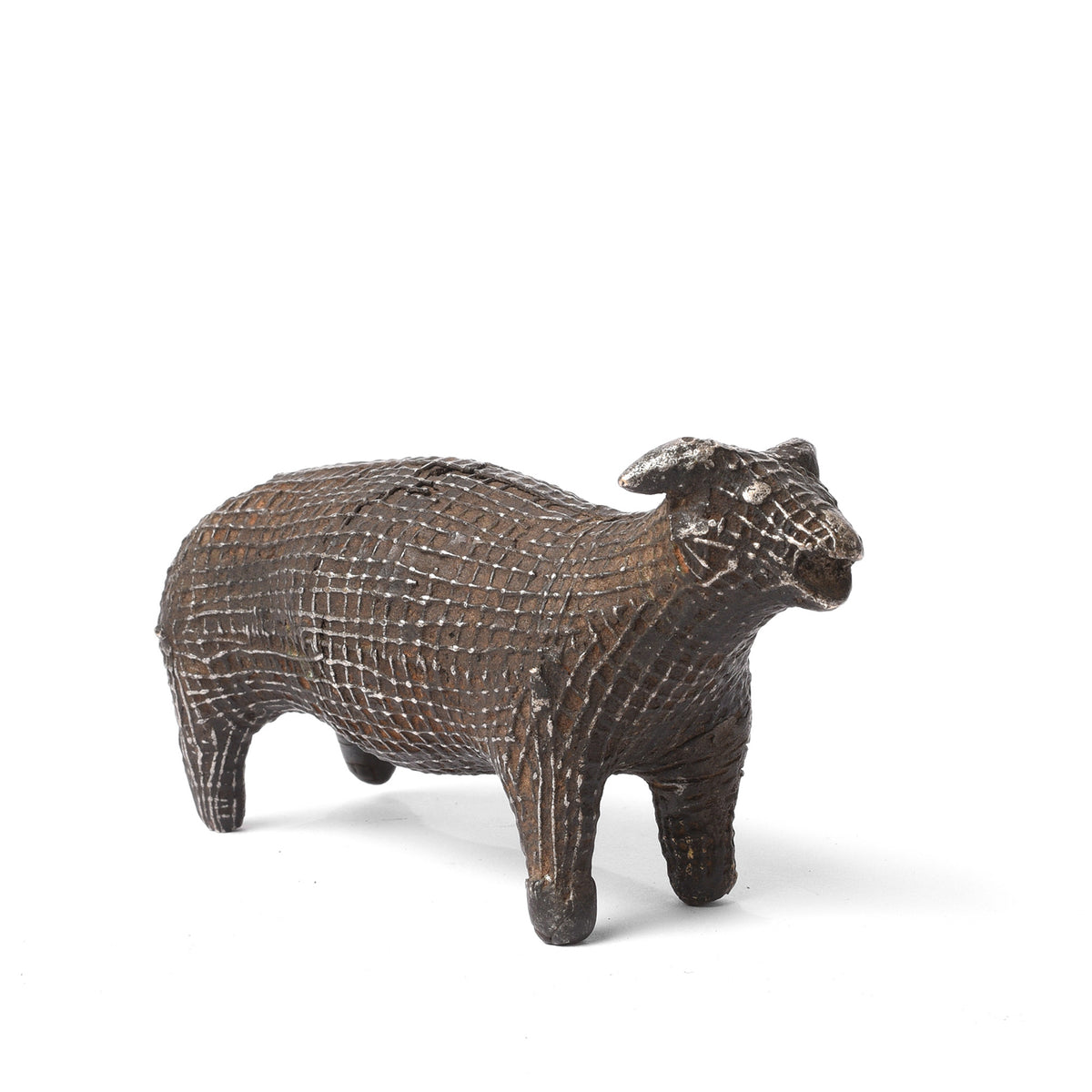 Antique Kondh Dhokra Bronze Zebu Bull From Orissa | Indigo Antiques