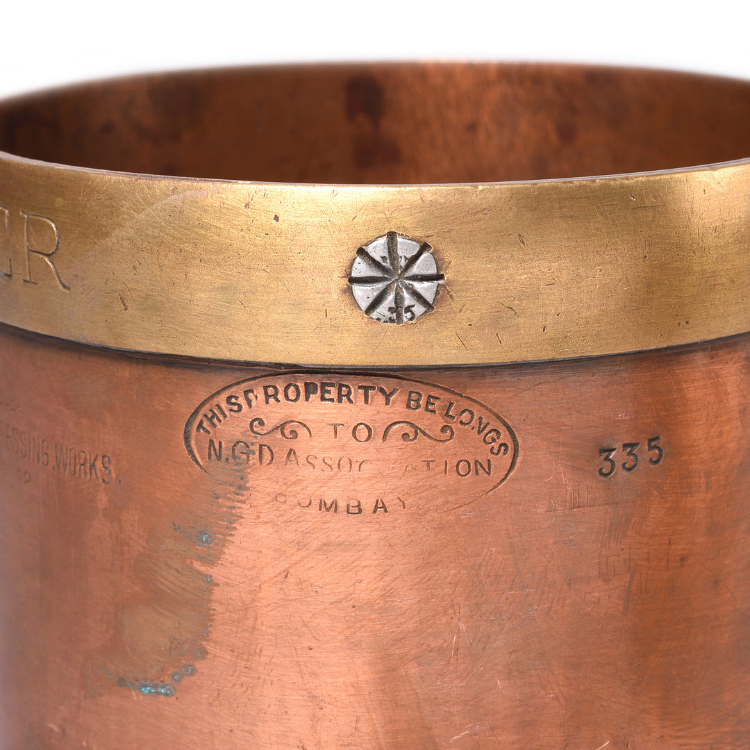 Set Of 3 Brass Measures | Indigo Antiques