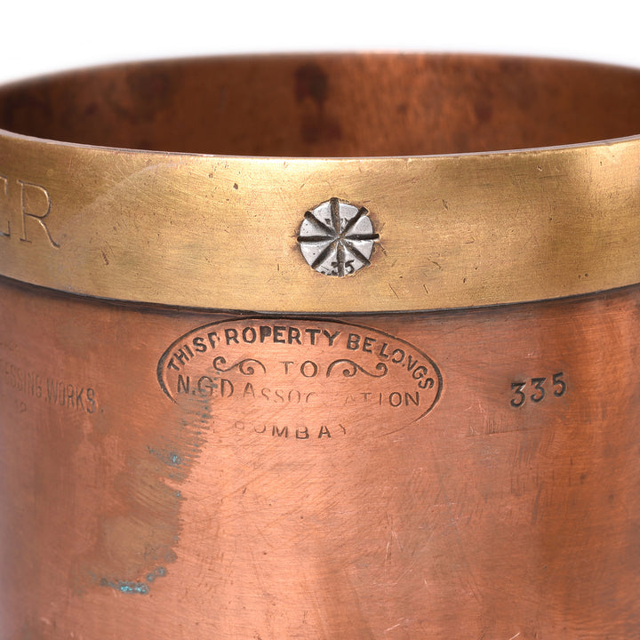 Set Of 3 Brass Measures | Indigo Antiques