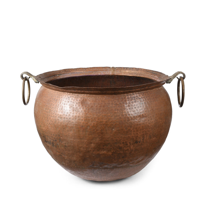 Antique Copper Water Pot From Kerala  | Indigo Antiques