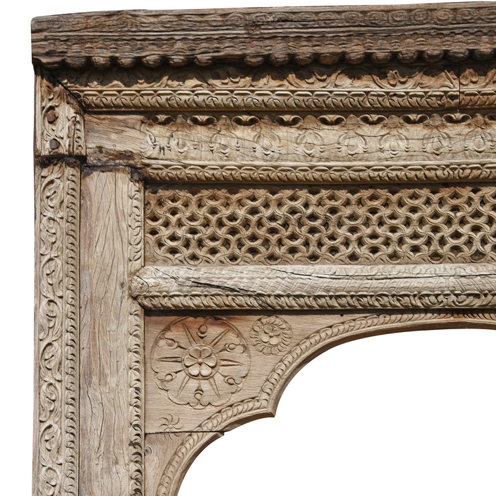 Antique Indian Rosewood Arch From Haryana | Indigo Antiques