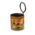 Double Yellow Floral Painted Bottle Carriers | Indigo Antiques