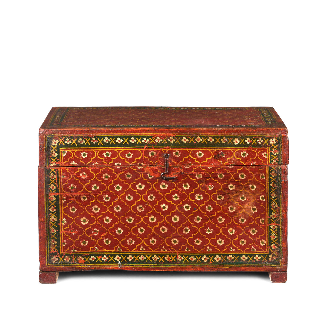 Antique Indian Jain Prayer Book Box From Gujarat | Indigo Antiques