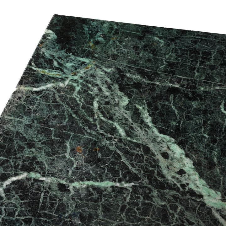 Marble detail From Old Painted Glazed Sideboard With Green Marble Top | Indigo Antiques