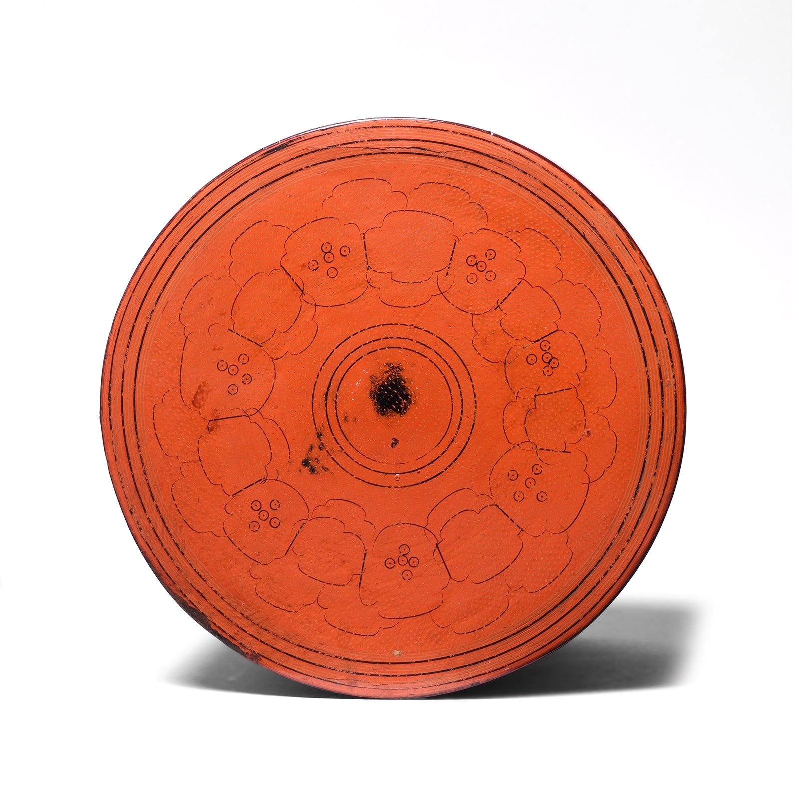 Large Burmese Lacquer Tiffin Box - Ca 1910