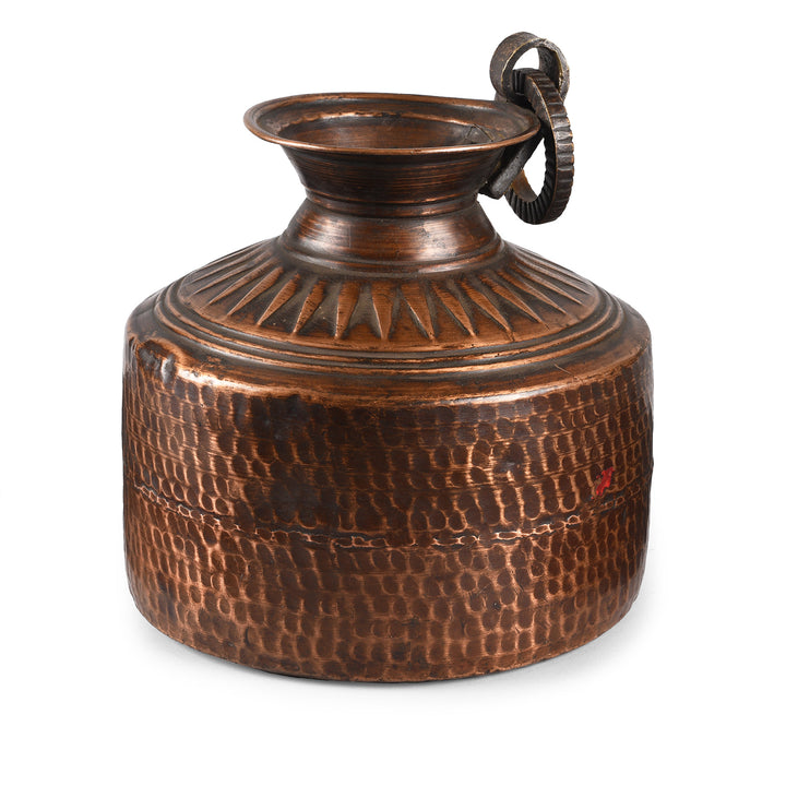 Copper Water Pot From Nepal | Indigo Antiques