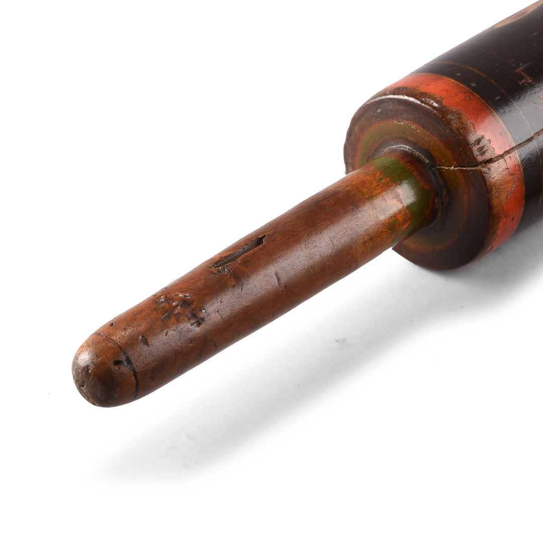 Vintage Lacquer Chapati Rolling Pin | Indigo Antiques