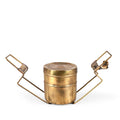 Vintage Brass Tiffin Box Set From India - Ca1920
