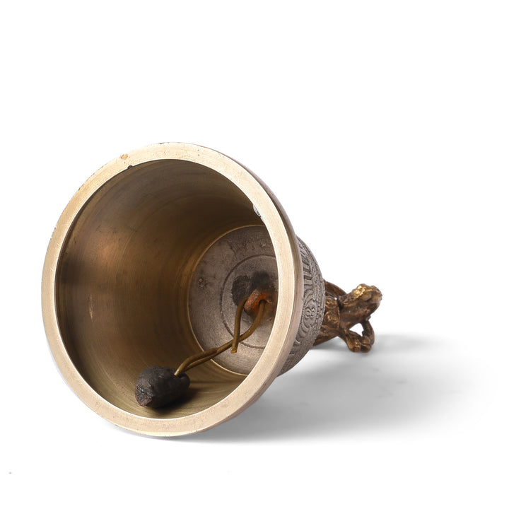 Interior Of Tibetan Brass Bell - Modern | Indigo Antiques