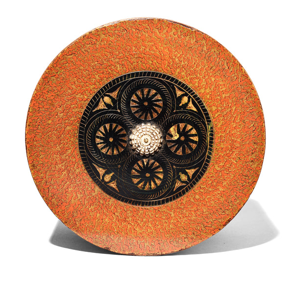 Spotted Lacquer Pot From Barmer - 19th Century Spotted Lacquer Pot From Barmer - 19th Century