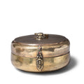 Indian Brass Chapati Box - Ca 1910
