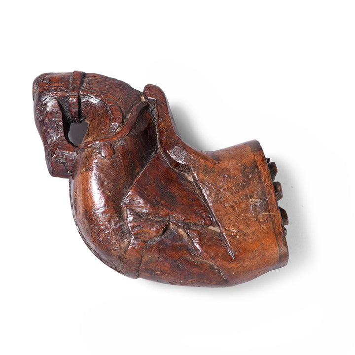 Antique Carved Teak Horse Corbel - 19th Century | Indigo Antiques