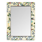 Mirror Made From Old Japanese Ceramic Tiles (46 x 61cm)