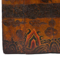 Tibetan Yak Door With Original Paint - Ca 1930