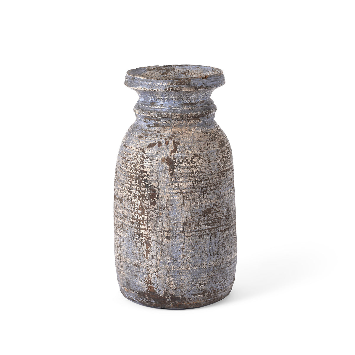 Vintage Wooden Pot From Kulu - 1950's | Indigo Antiques