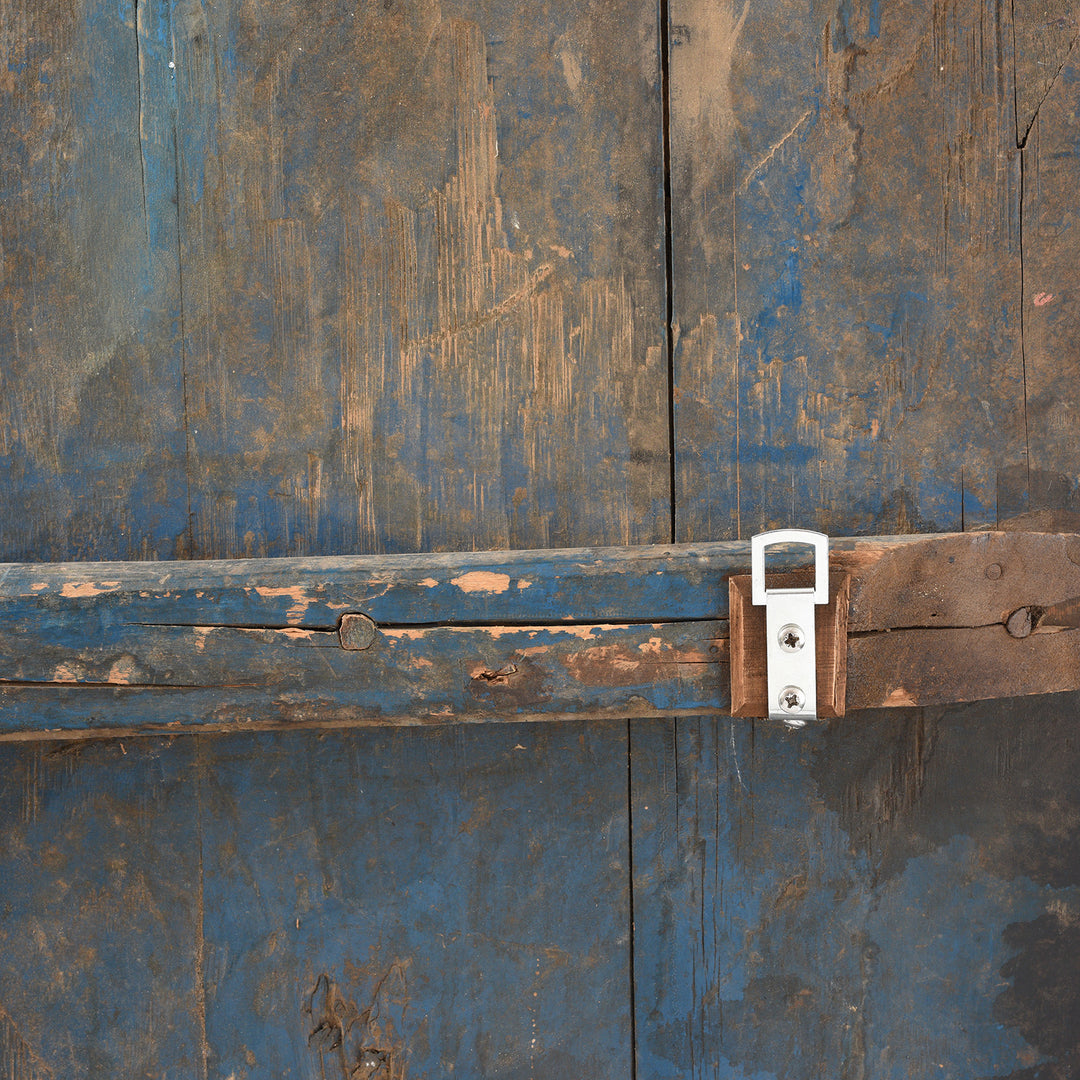 Hanger Detail From Vintage Tibetan Door With Original Paint | Indigo Antiques