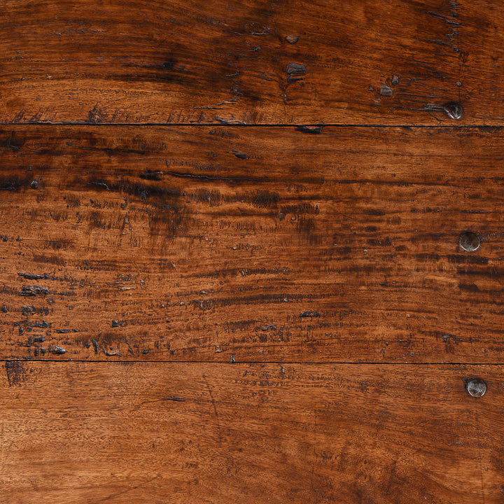 Surface Detail From Antique Indian Takhat Coffee Table From Rajasthan | Indigo Antiques