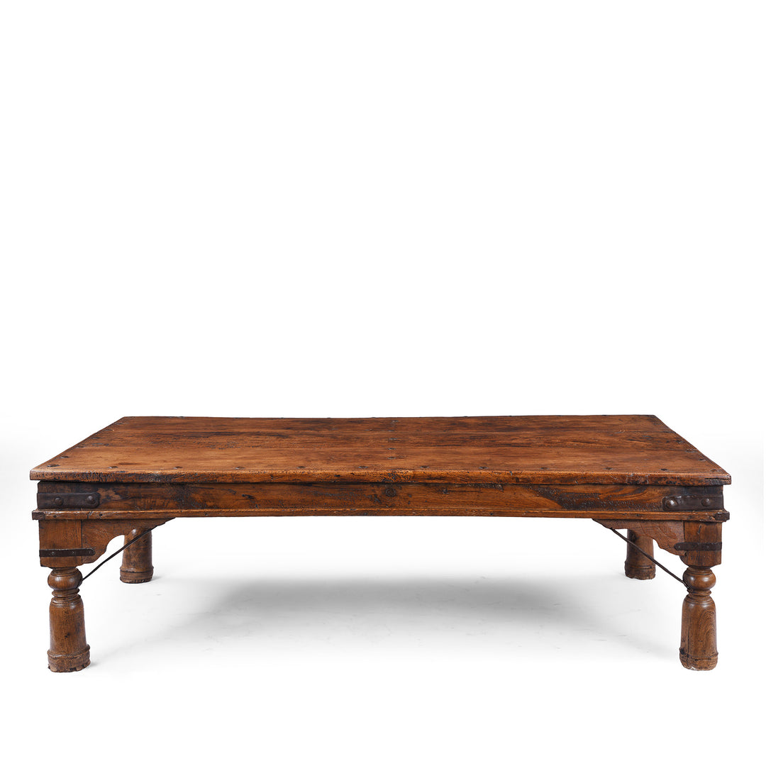 Antique Indian Takhat Coffee Table From Rajasthan | Indigo Antiques