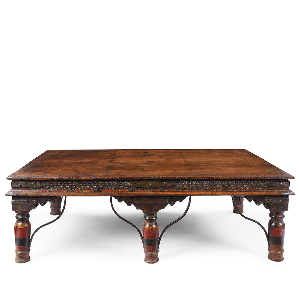 Antique Indian Takhat Coffee Table From Shekhawati  | Indigo Antiques