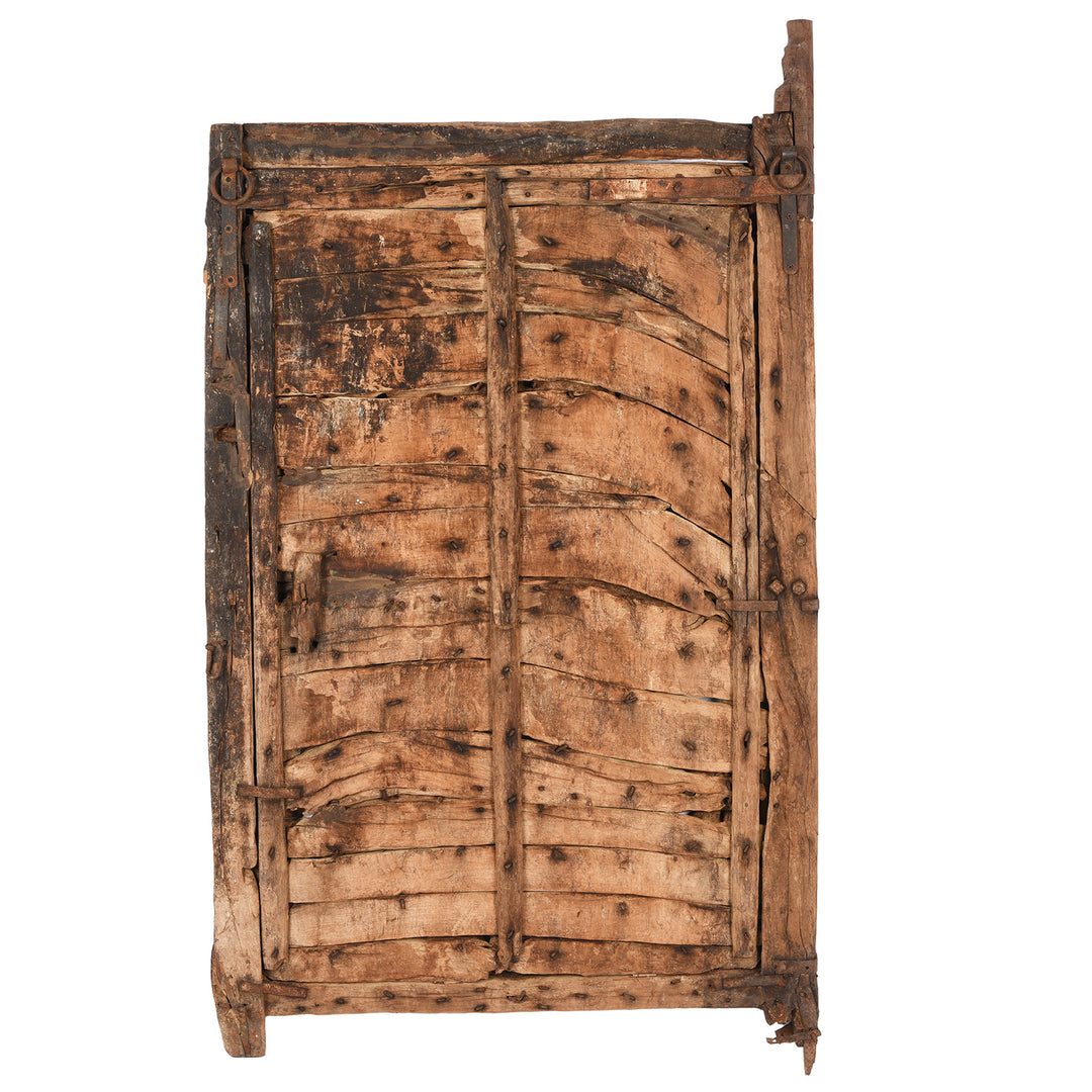 Back Of Antique Stick Door Panel From Jaisalmer | Indigo Antiques