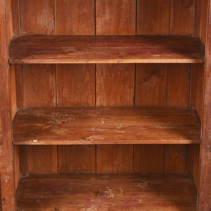 Interior Of Antique Anglo Indian Glazed Book Cabinet | Indigo Antiques