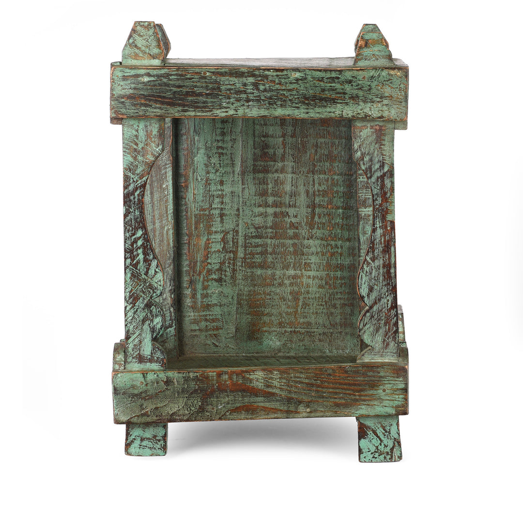 Vintage Painted House Temple From Rajasthan | indigo Antiques