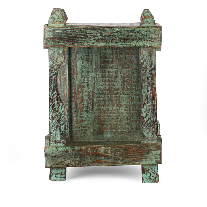 Vintage Painted House Temple From Rajasthan | indigo Antiques