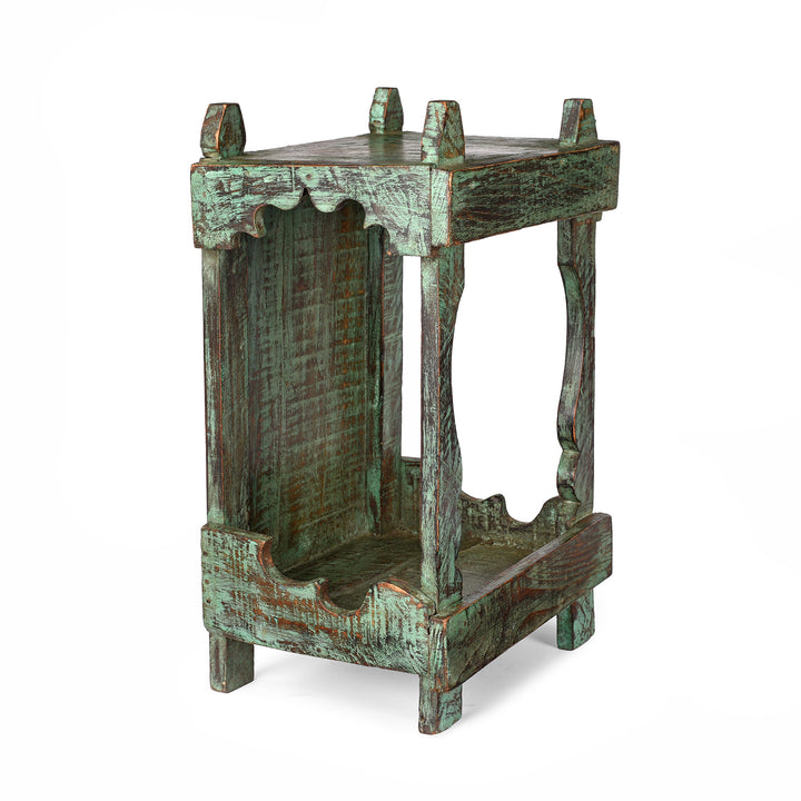 Vintage Painted House Temple From Rajasthan | indigo Antiques