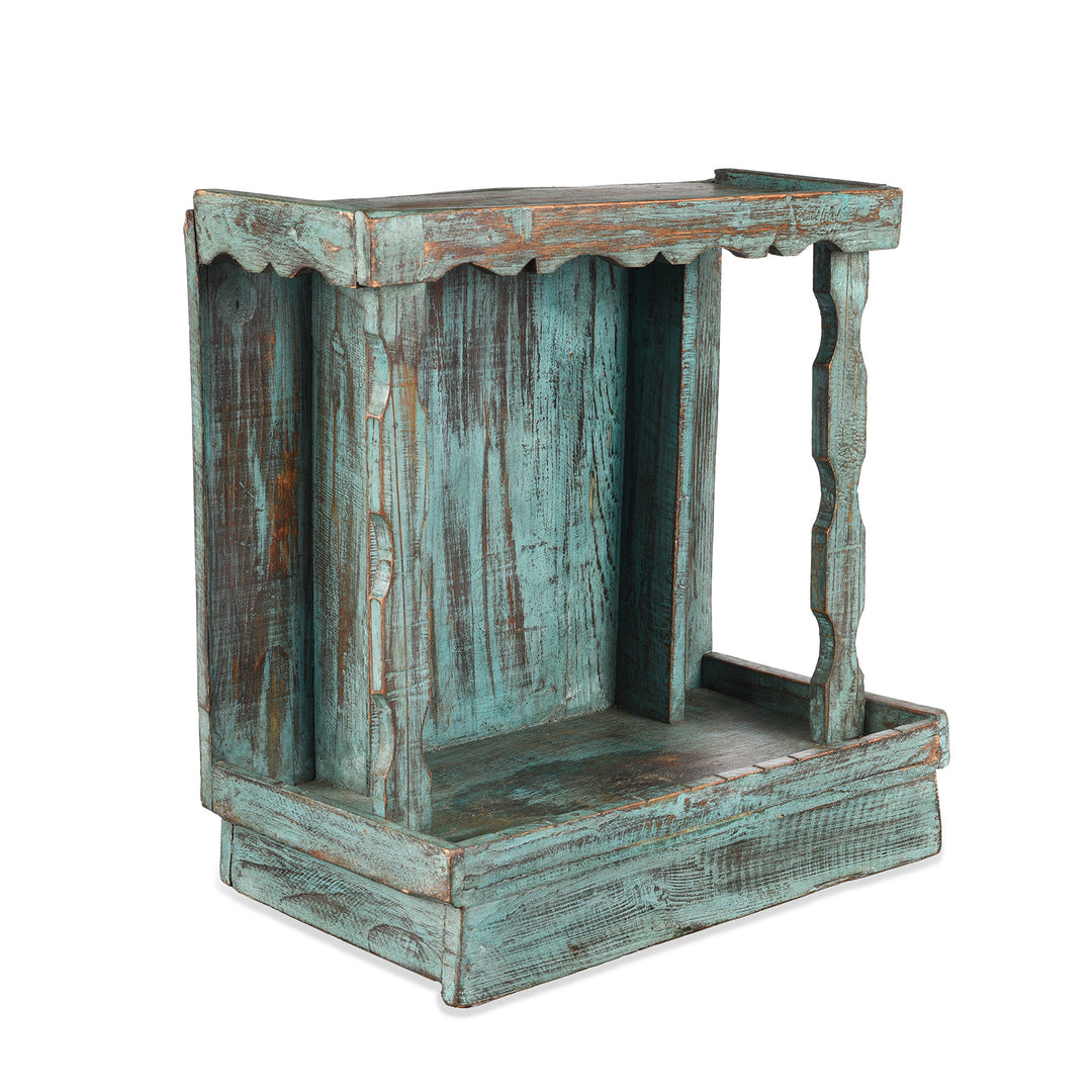 Vintage Painted House Temple From Rajasthan | indigo Antiques