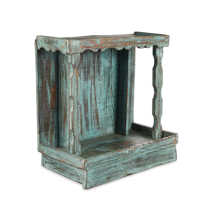 Vintage Painted House Temple From Rajasthan | indigo Antiques