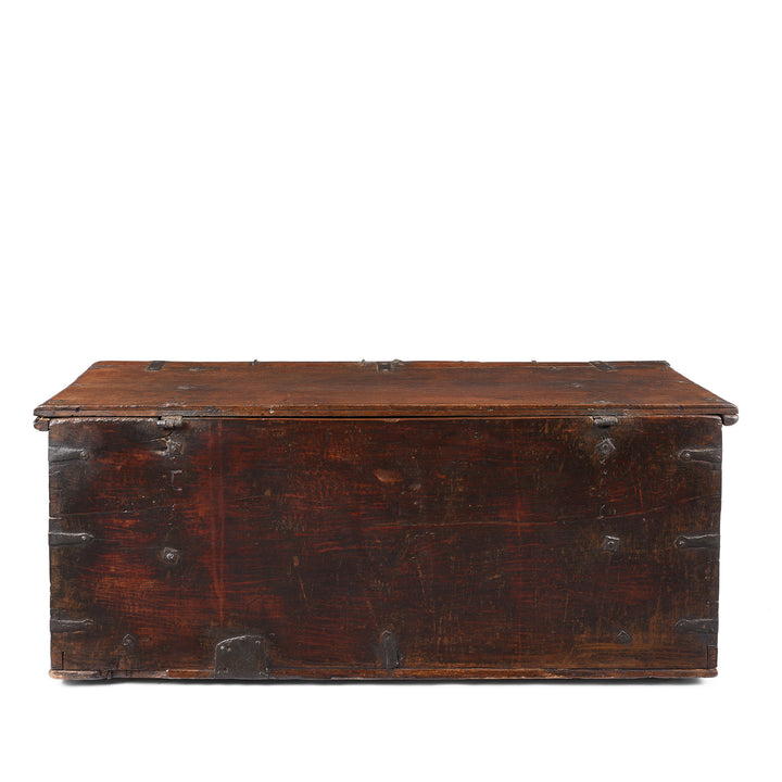 Brass Studded 'Zanzibar' Chest From Kutch - 19th Century