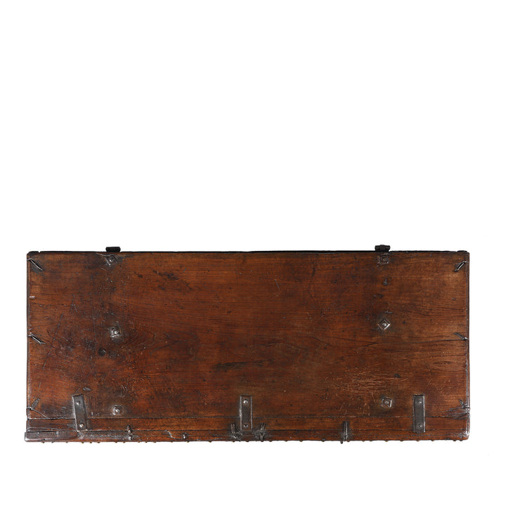 Brass Studded 'Zanzibar' Chest From Kutch - 19th Century