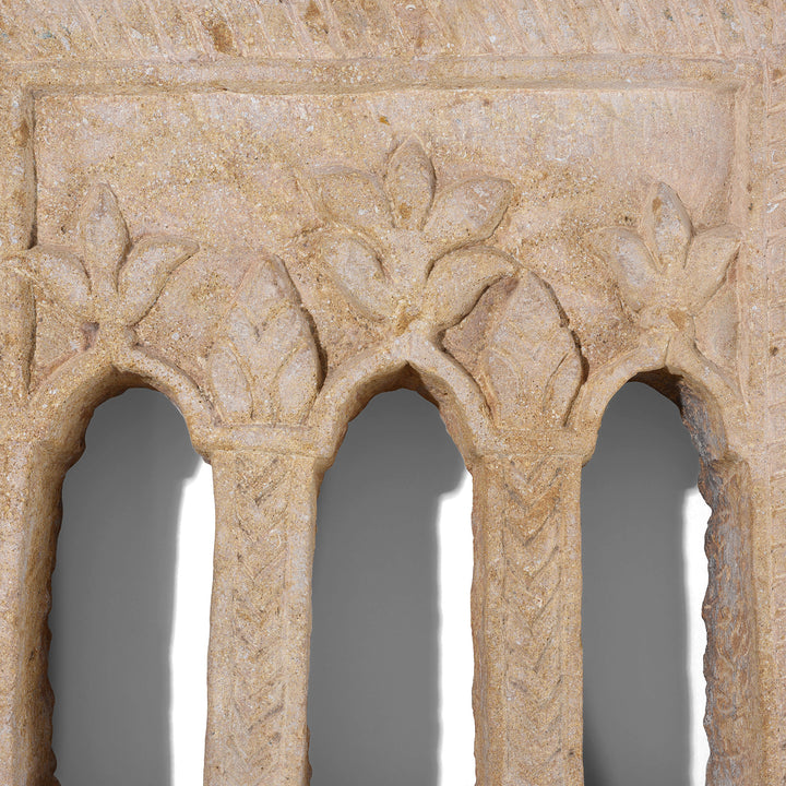 Stone Lamp Niche From Jaisalmer - 19th Century