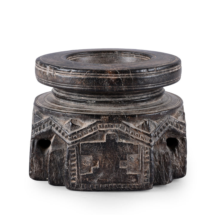 Option 4 Antique South Indian Rosewood Seed Drill | Indigo Antiques