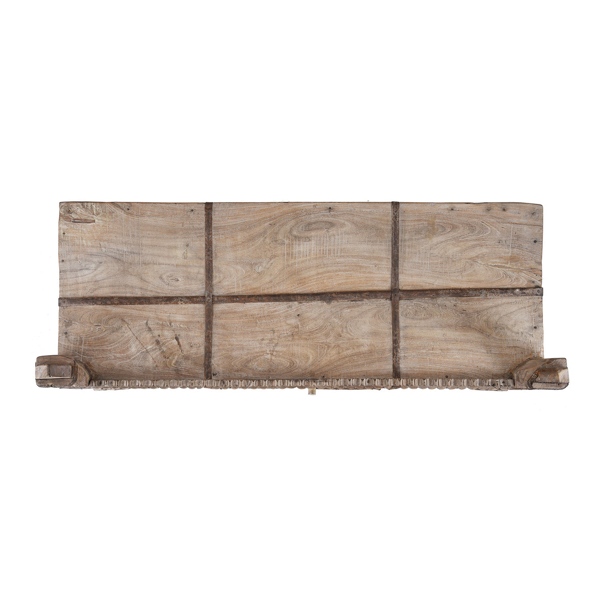 Carved Teak Damchiya Chest From Kutch - Ca 1920