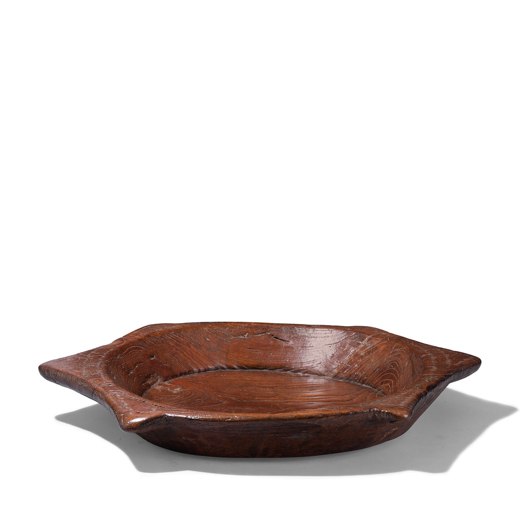 Antique Teak Parath Bowl Carved In The Form Of A Turtle 19th Century